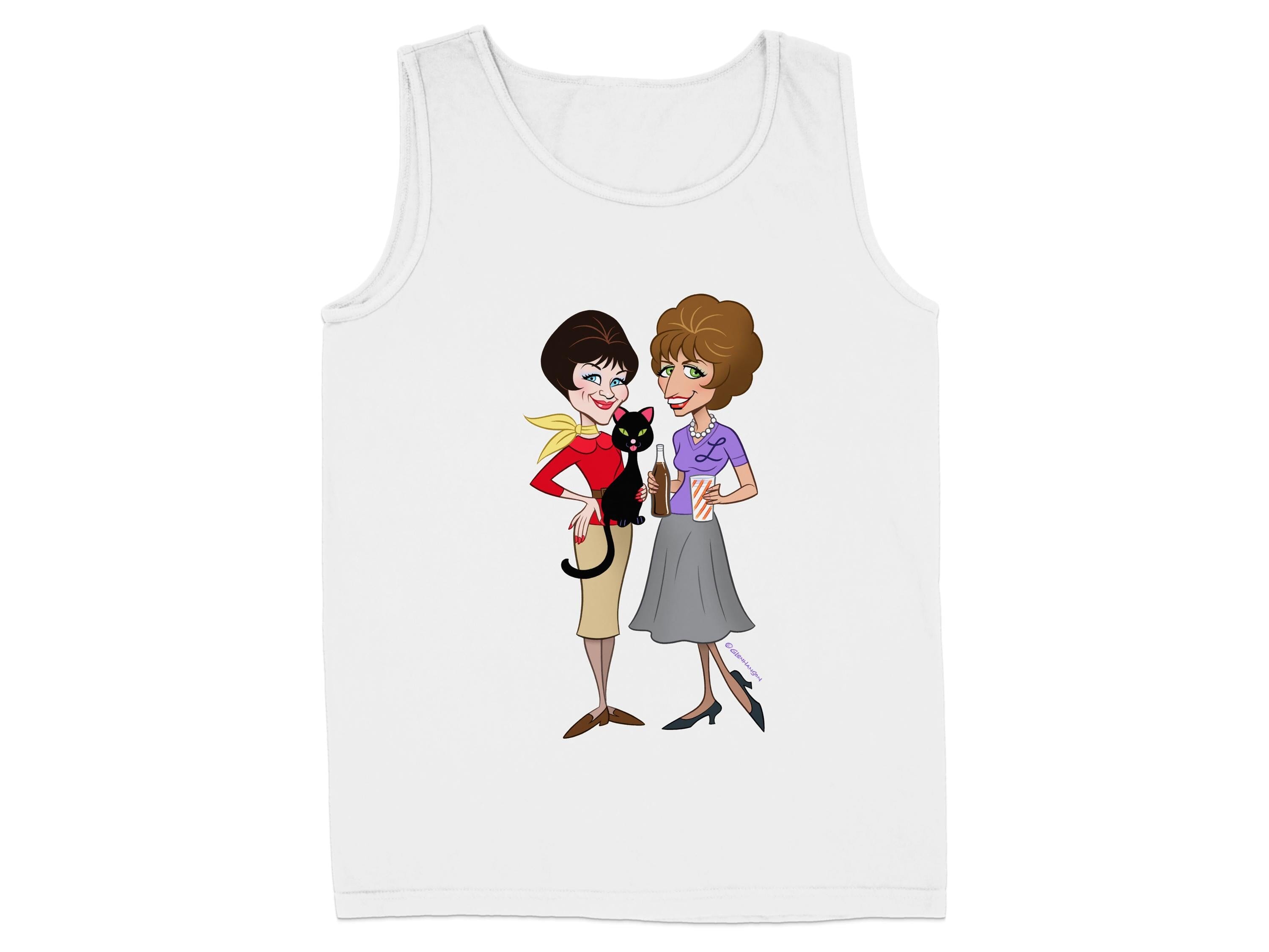 Colorful Animated Friends Illustration Tank product
