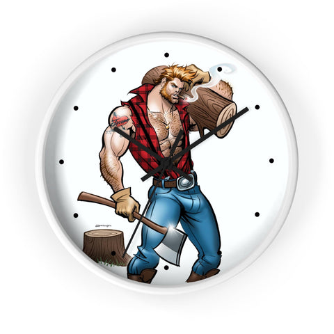 LUMBERJACK • Wall clock