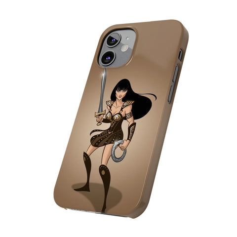 Battle Babe - Slim iPhone Cases