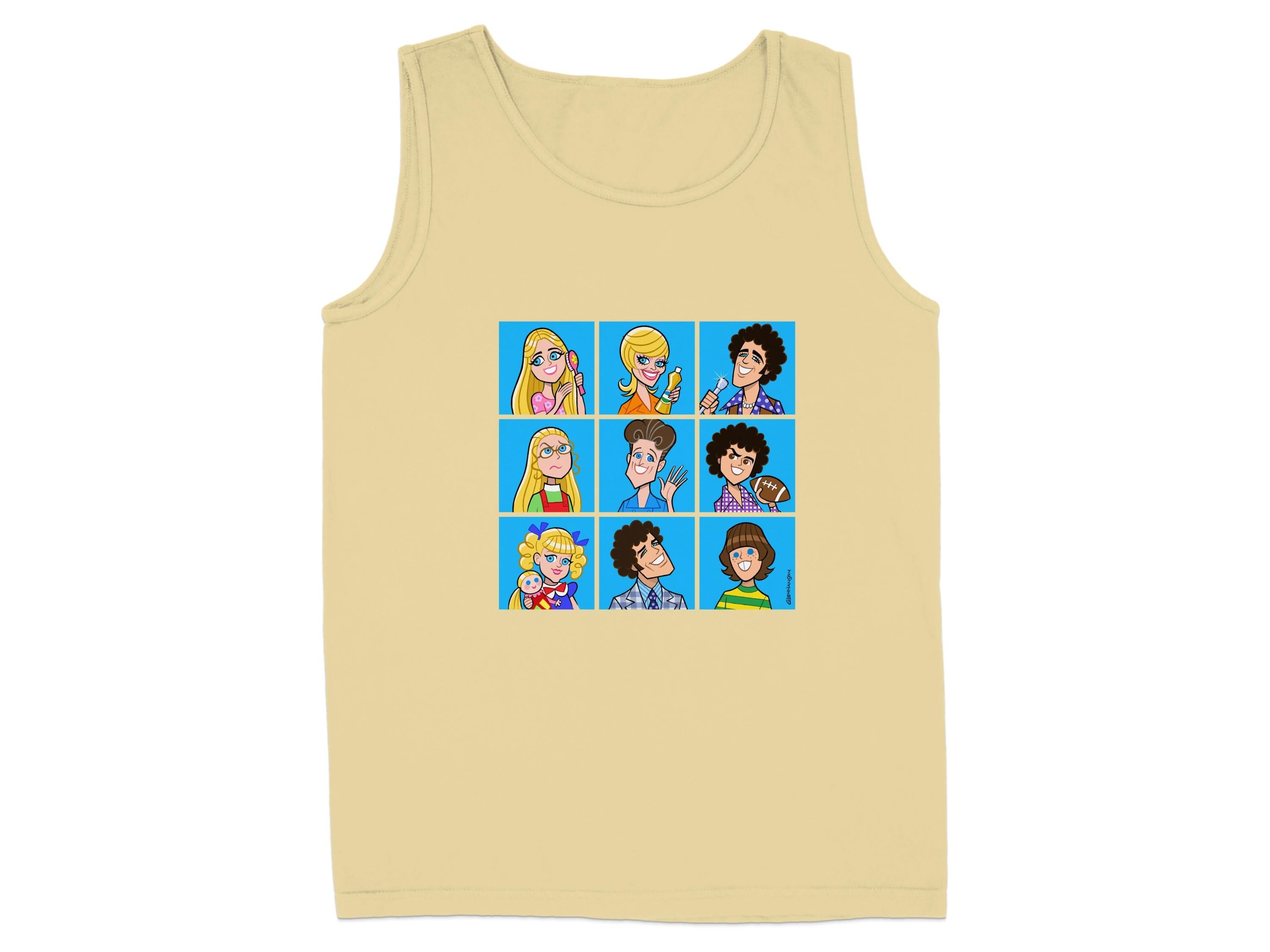 Cartoon Character Graphic Unisex Sleeveless Tank product