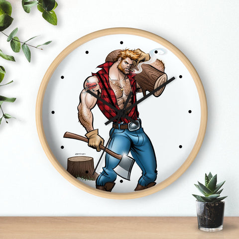 LUMBERJACK • Wall clock