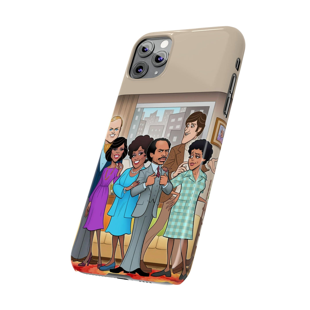 Movin' on up - Slim iPhone Cases