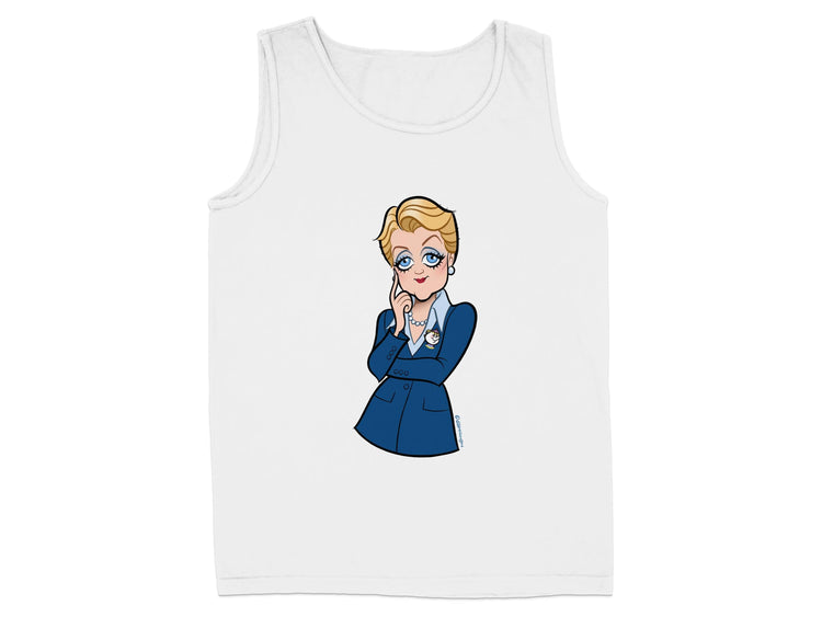 Thoughtful Cartoon Character Tank Top product