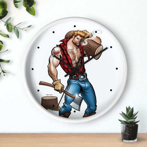 LUMBERJACK • Wall clock