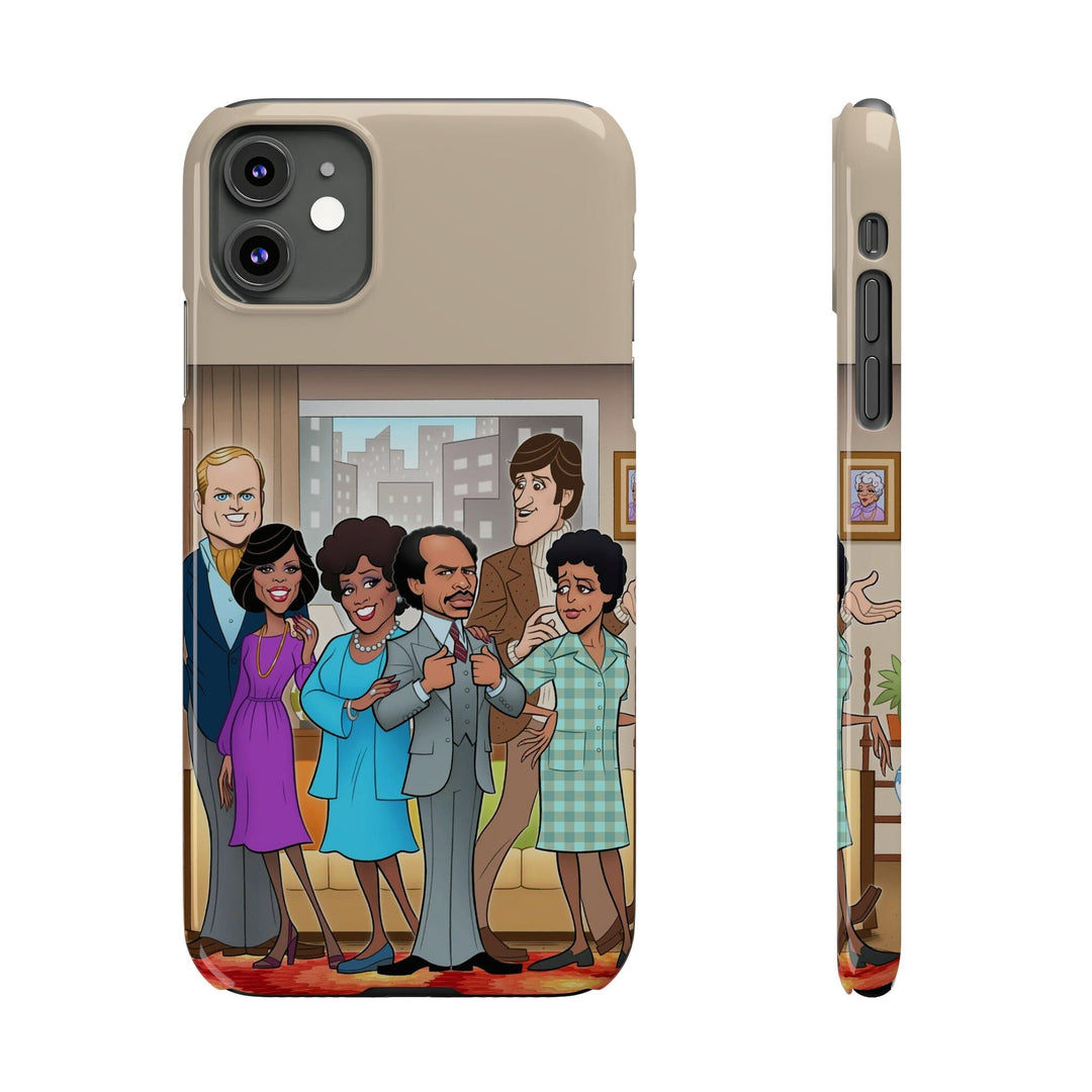 Movin' on up - Slim iPhone Cases