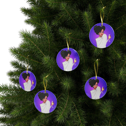 Dominique - Glass Ornaments
