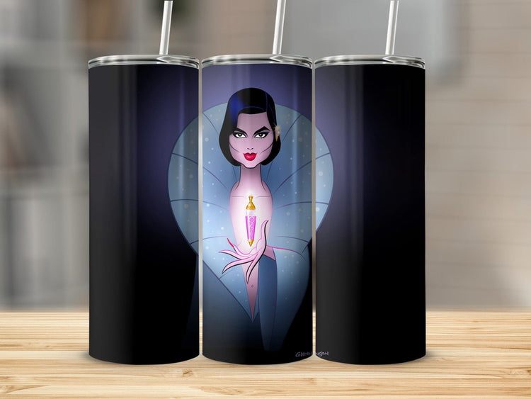 Mysterious Woman Holding Magical Item Tumbler product