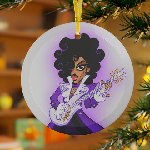 Purple royalty - Glass Ornaments