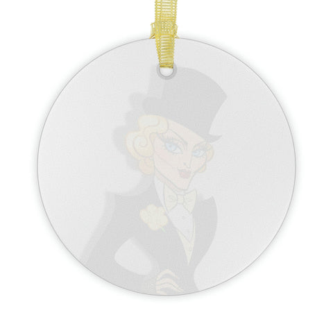 Tux - Glass Ornaments
