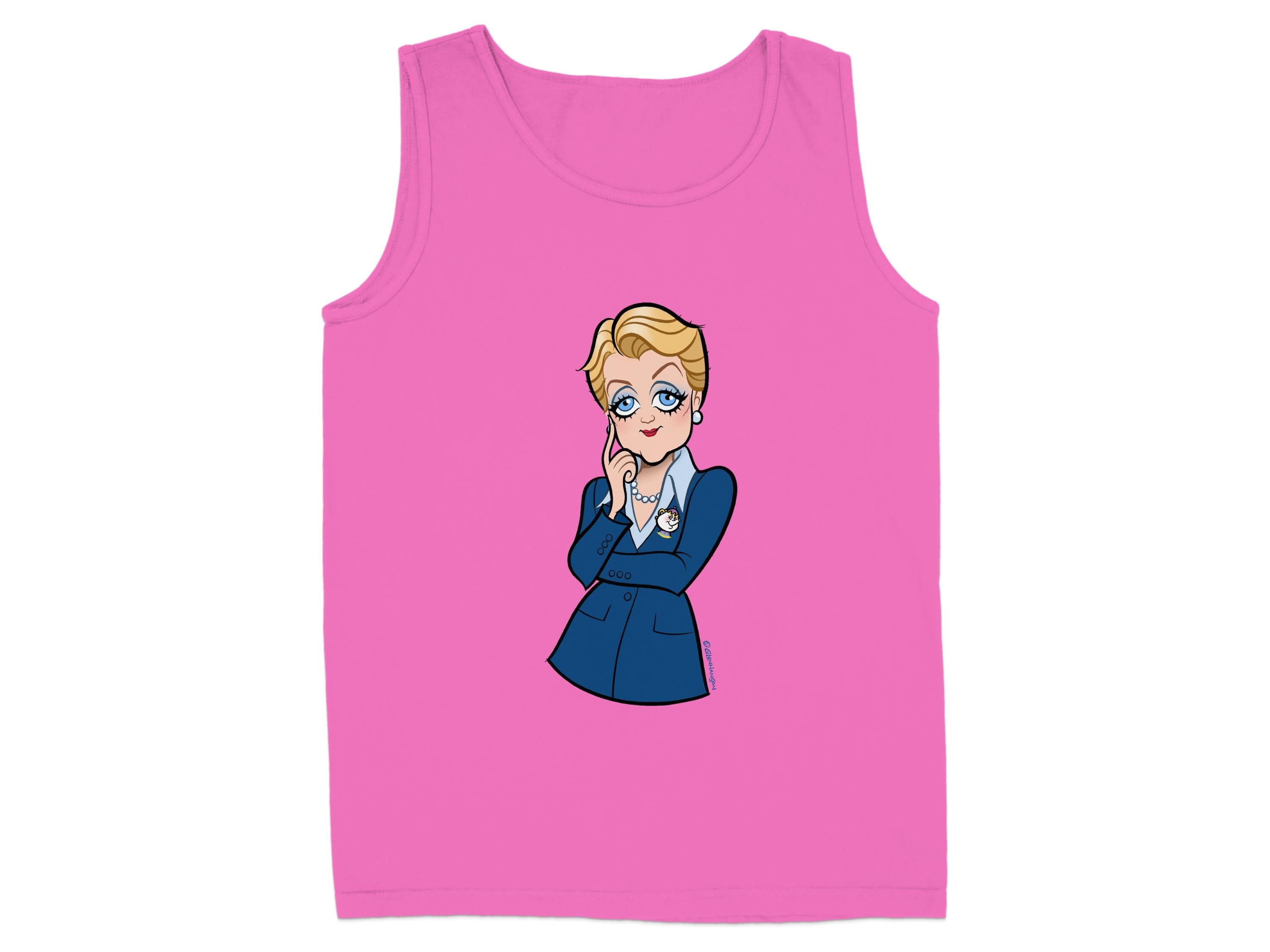 Adorable Character in Blue Suit Tank Top product type