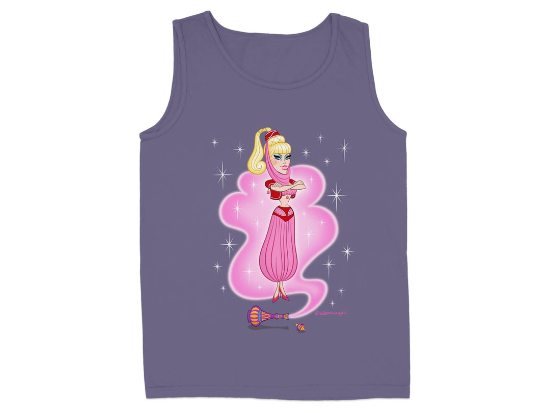 Enchanting Genie Cartoon Design Tank Top product