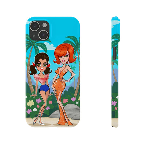 Island Girls - Slim iPhone Cases