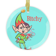 Bitchy - Glass Ornaments