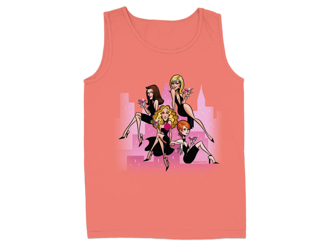 Stylish Cartoon Characters Design Tank Top product type