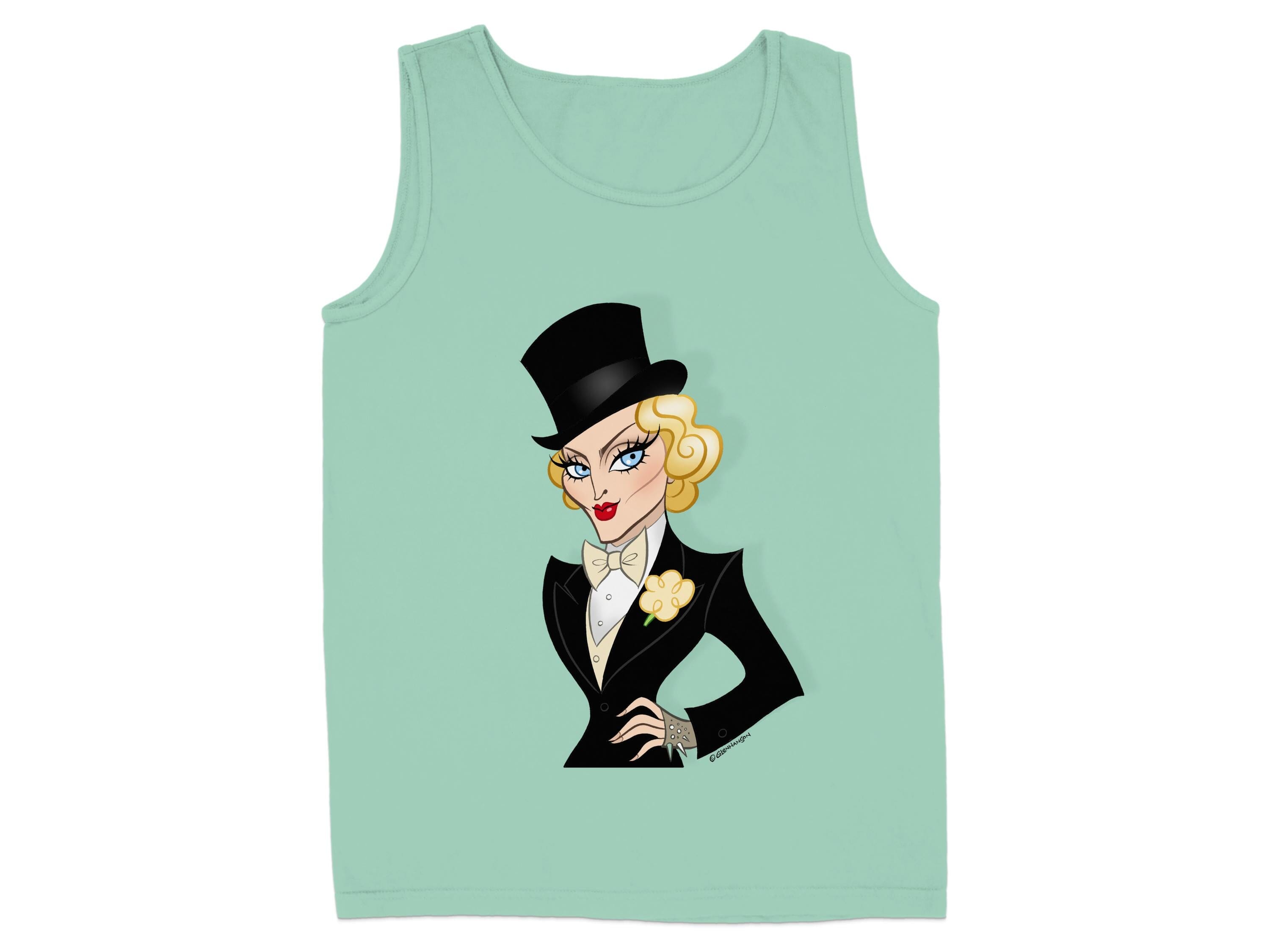 Stylish Graphic Tank Top with Unique Character Design product