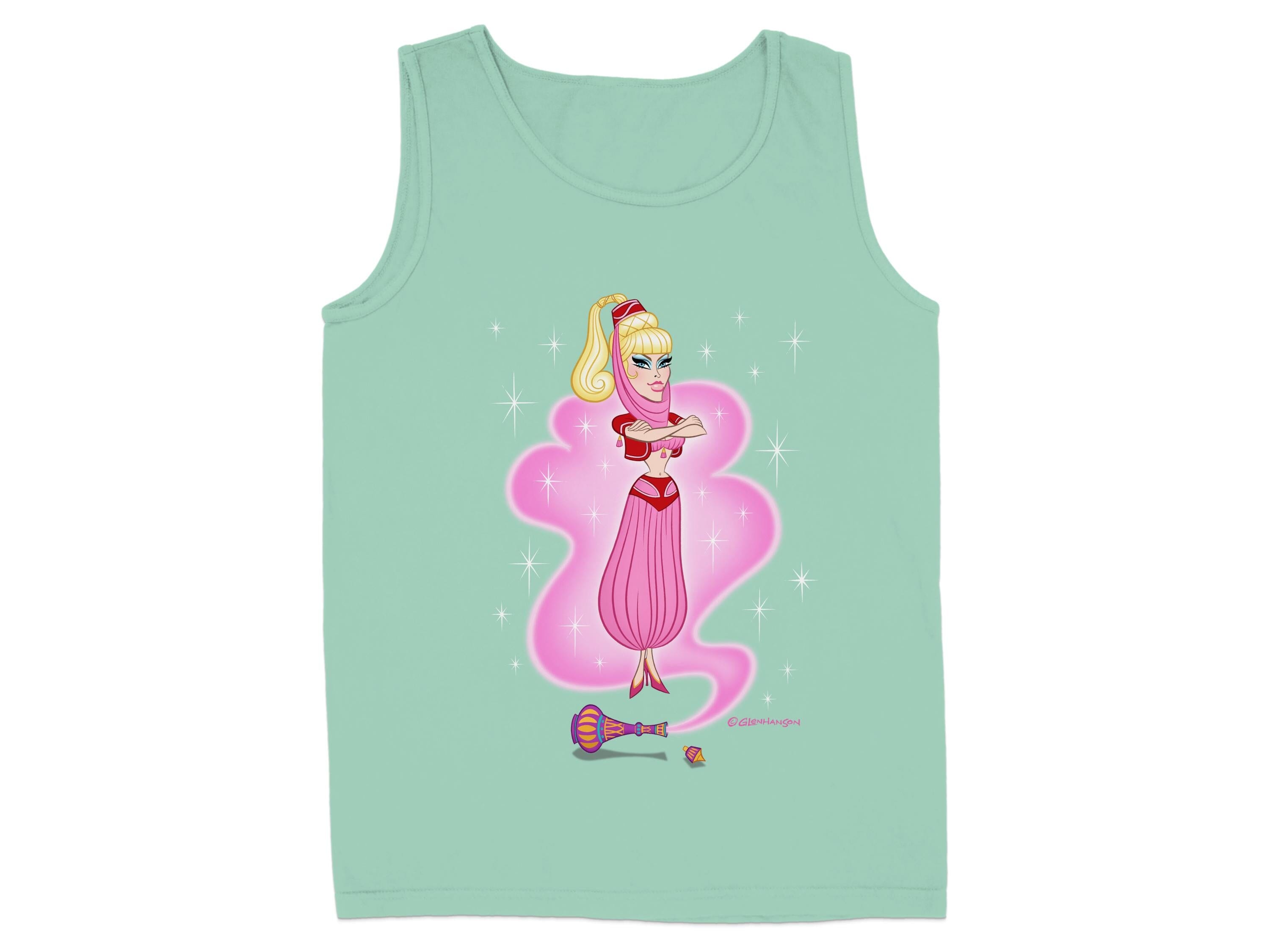 Vintage Cartoon Character Magic Lamp Tank Top product
