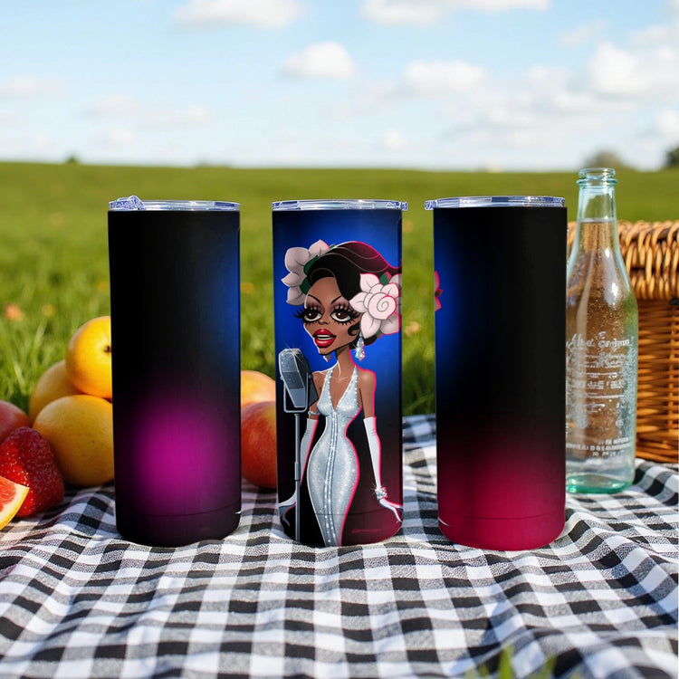 Stylish Diva Themed Insulated Travel Tumbler Product