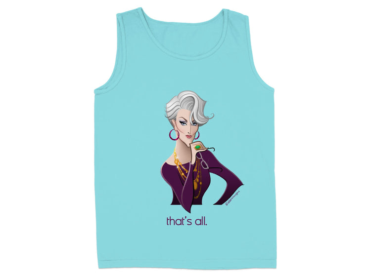Diva Illustration with Quote on Tank Top product