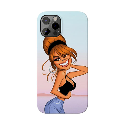 Never - Slim iPhone Cases