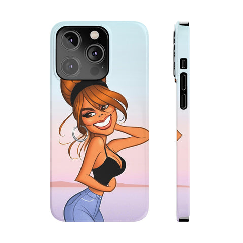 Never - Slim iPhone Cases