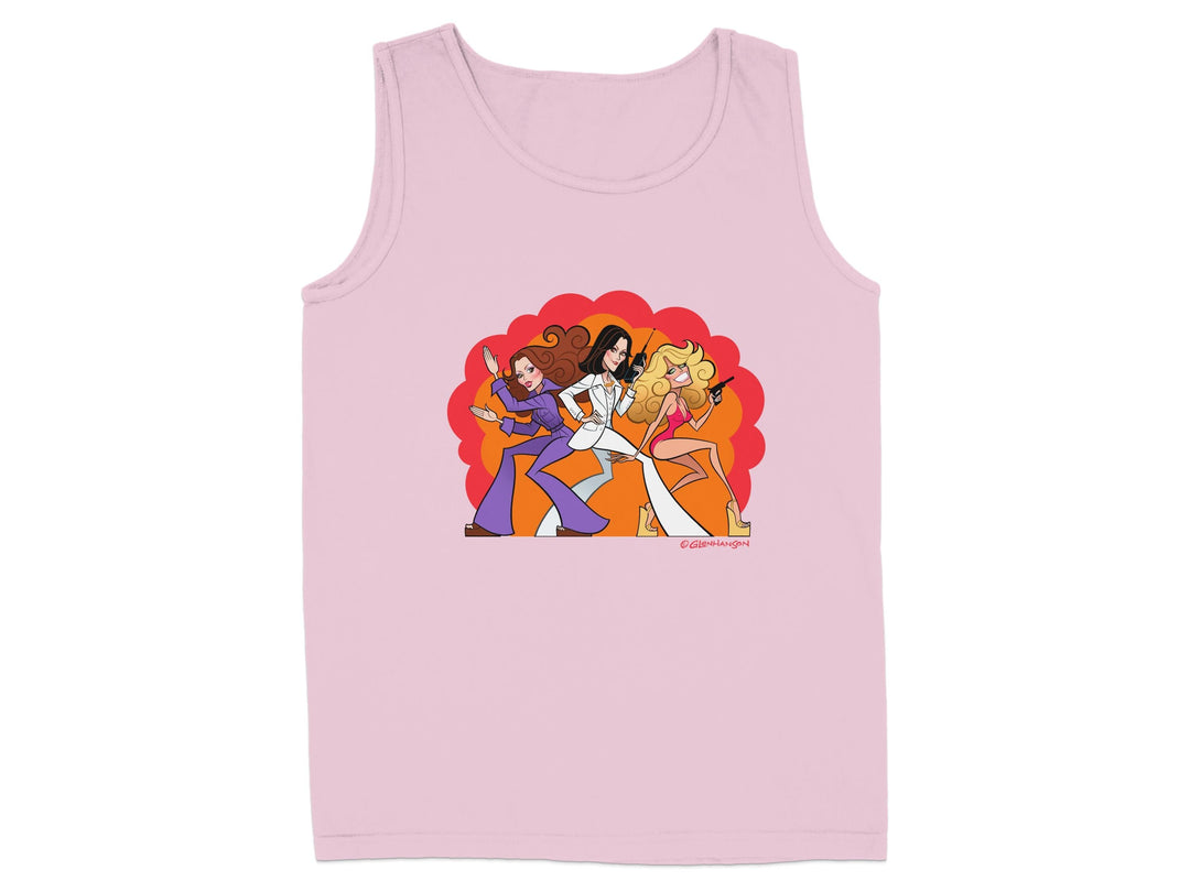 Funky Retro Dance Team Graphic Tank Top product