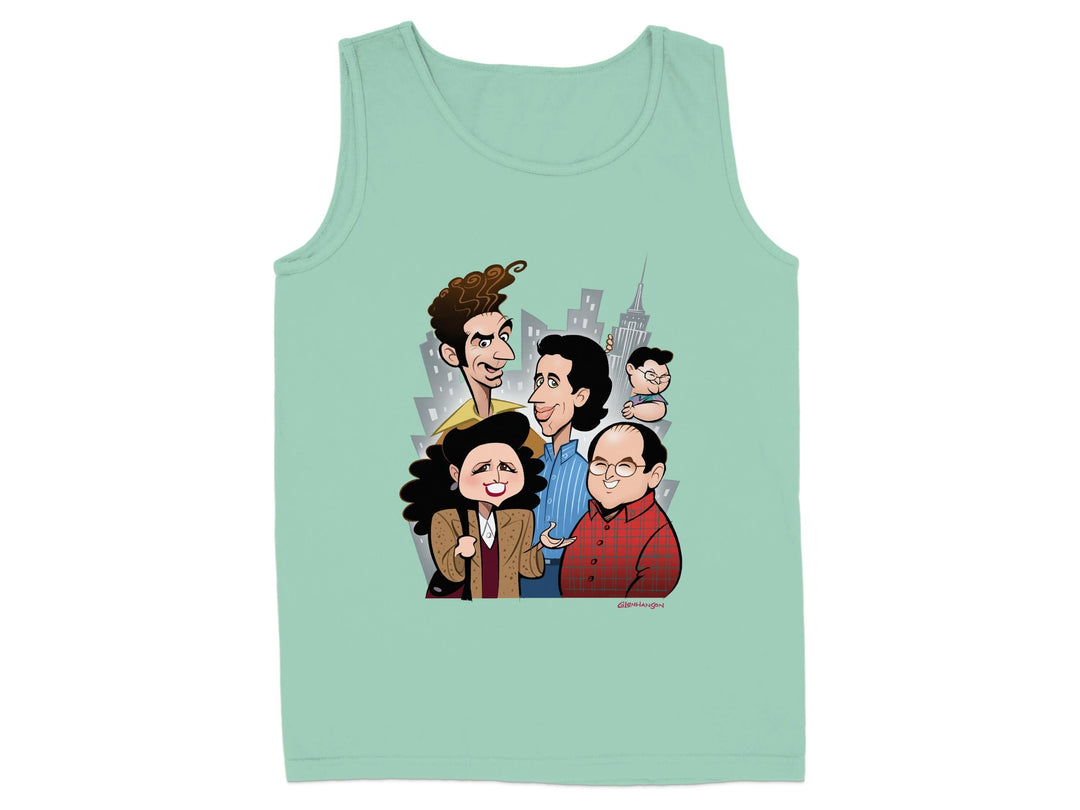Classic TV Show Characters Print Tank Top product type