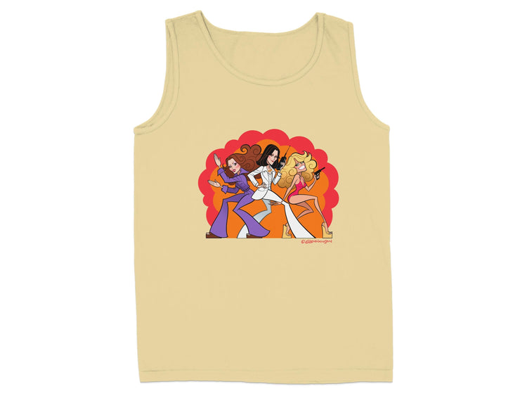 Retro Groovy Dance Crew Cartoon Tank Top product