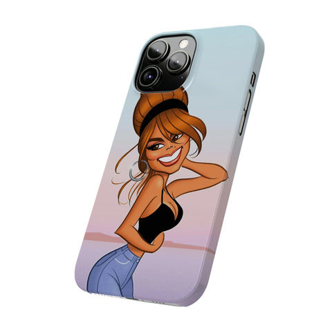 Never - Slim iPhone Cases