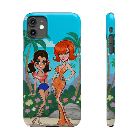Island Girls - Slim iPhone Cases