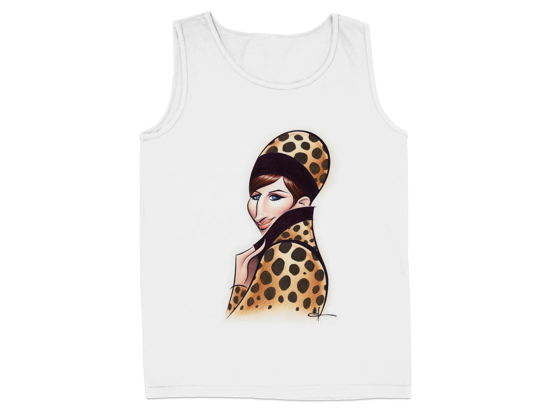 Stylish Leopard Print Woman Graphic Tank Top product type