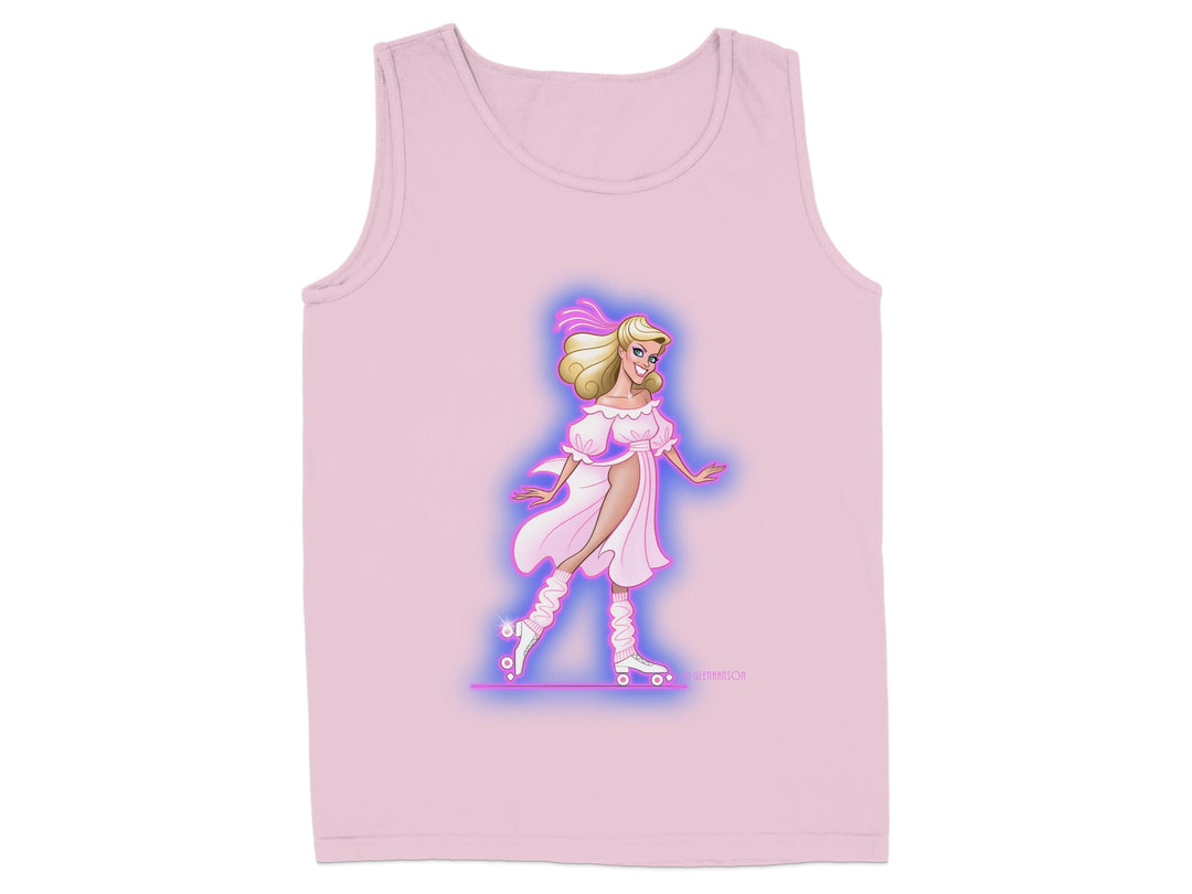 Roller Skating Barbie Aesthetic Printed Tank Top product