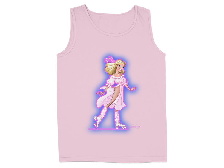 Roller Skating Barbie Aesthetic Printed Tank Top product