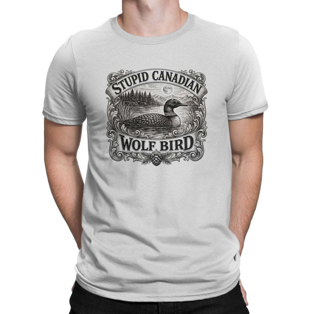 Stupid Wolf Bird tee