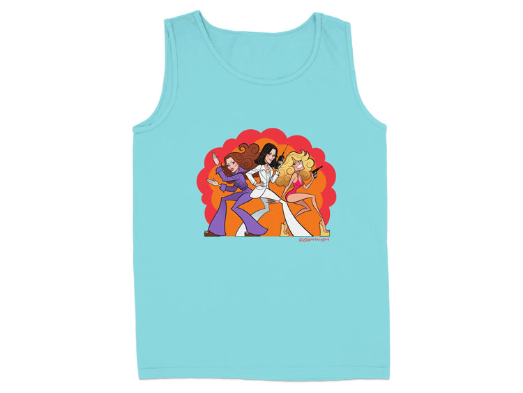 Retro Animated Characters Graphic Print Tank Top product