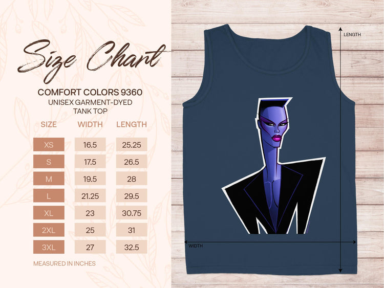 Comfort Colors 9360 Unisex Garment-Dyed Tank Top product type