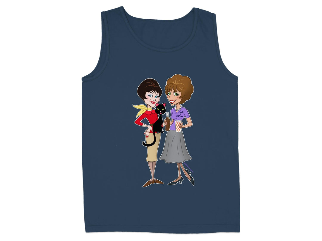 Retro Characters Printed Sleeveless Top product type