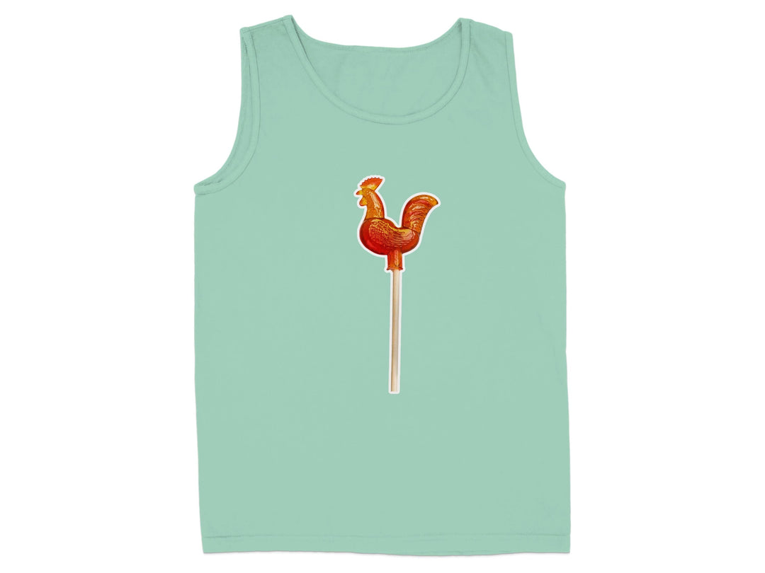Rooster Shaped Lollipop Printed Tank Top product type