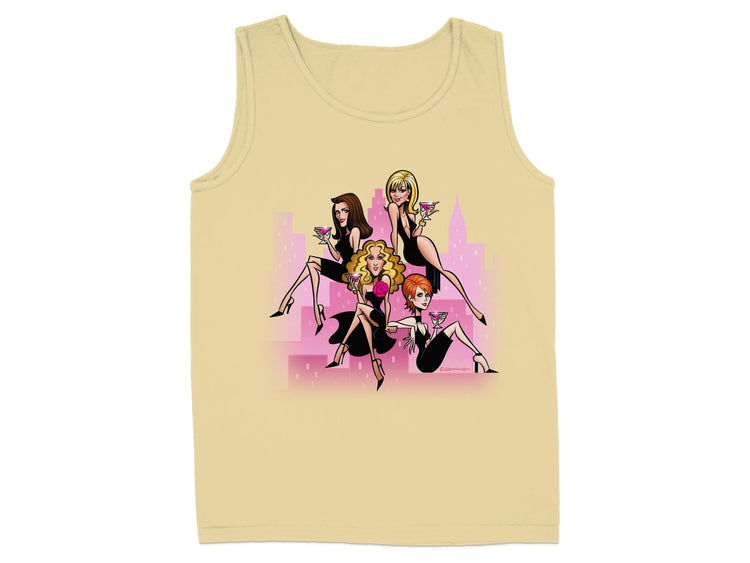 Glamorous Cartoon Ladies Graphic Tank Top product type
