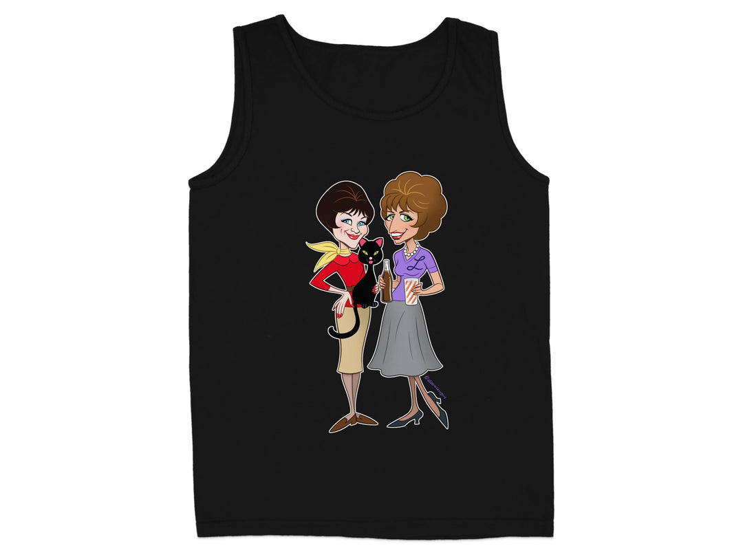 Retro Cartoon Characters Graphic Tank Top product type