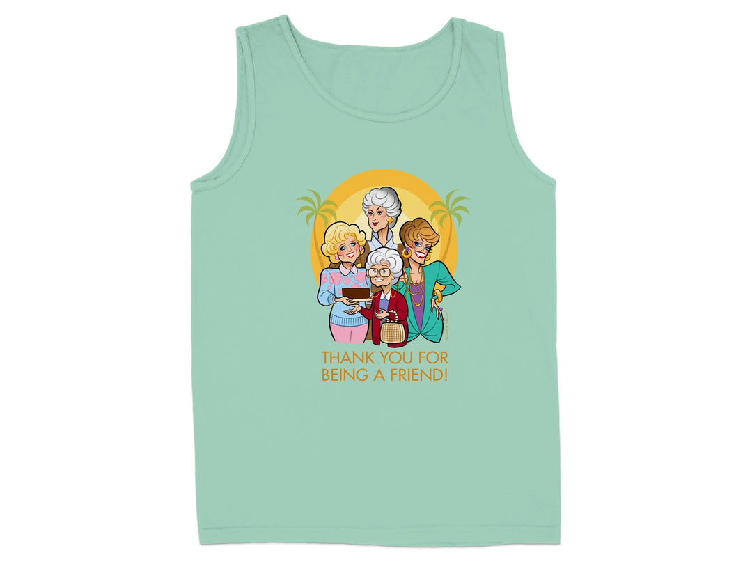 Thank You For Being A Friend Tank Top product type