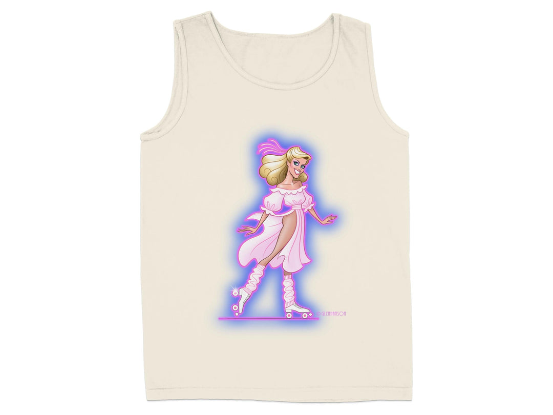 Barbie Roller Skating Graphic Design Tank Top product