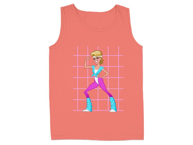 Retro Aerobics Character Design Tank Top product type