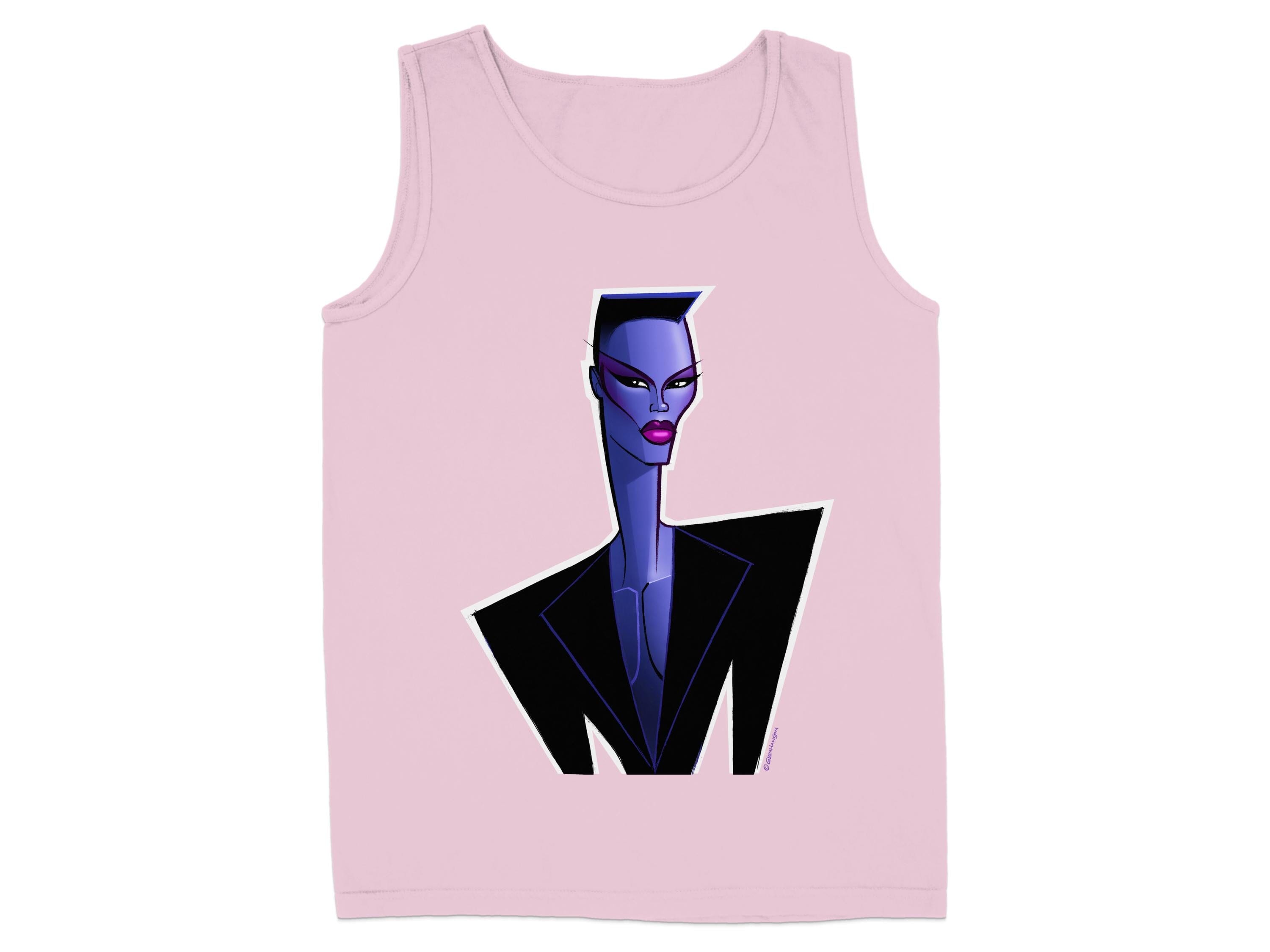 Stylish Unique Sleeveless Shirt Featuring Iconic Art product