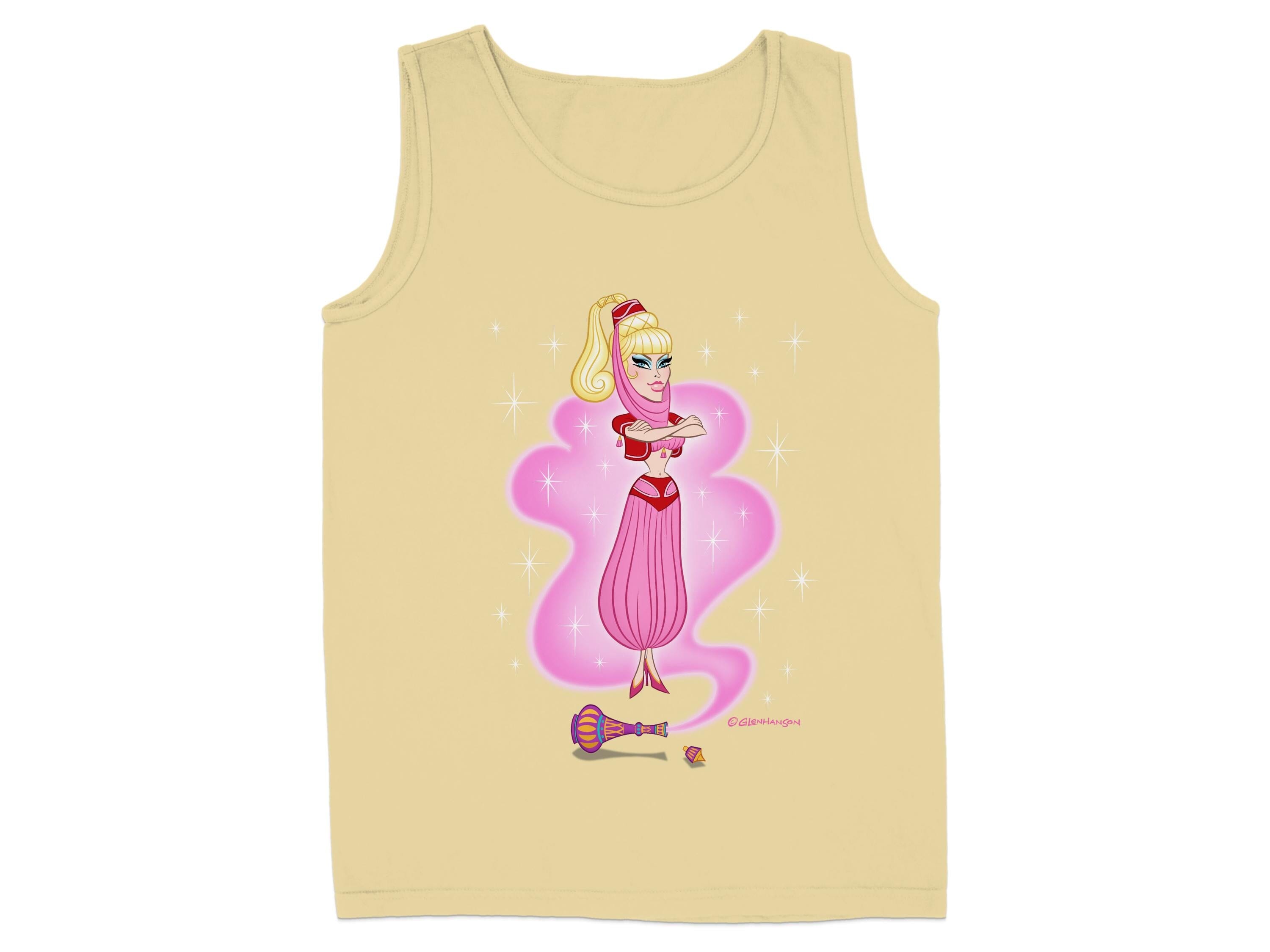 Magical Genie Pink Sparkle Design Tank Top product type