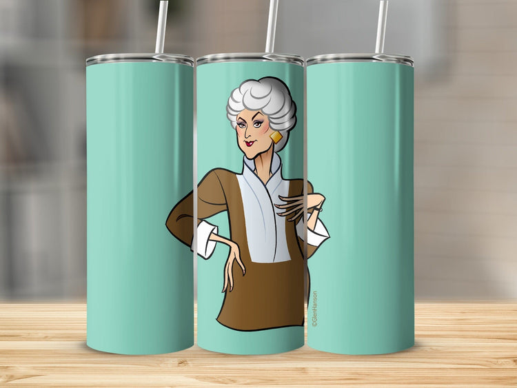 Classic Elegant Character Art Tumbler product