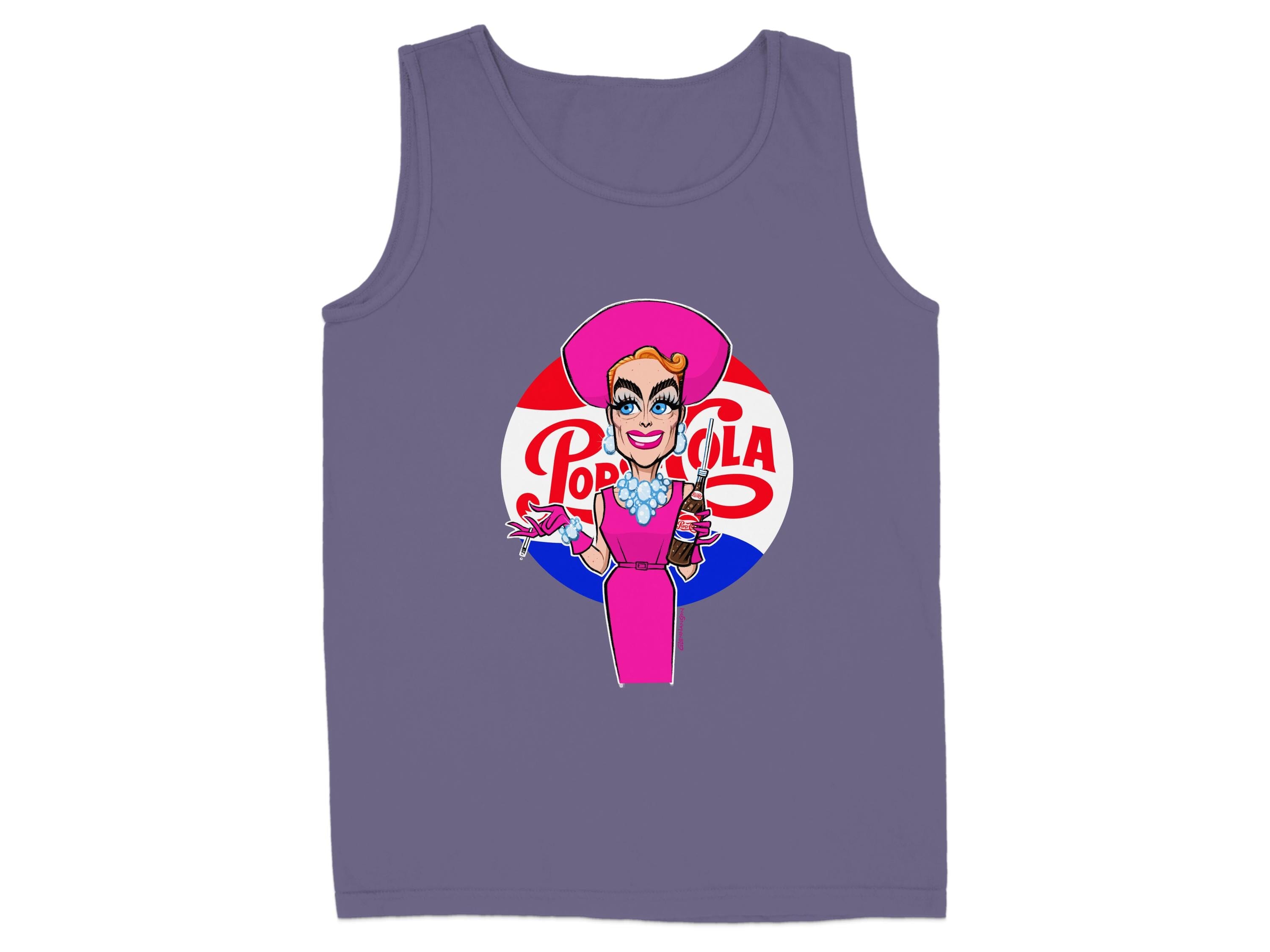 Colorful Cartoon Character Pop Cola Tank Top product