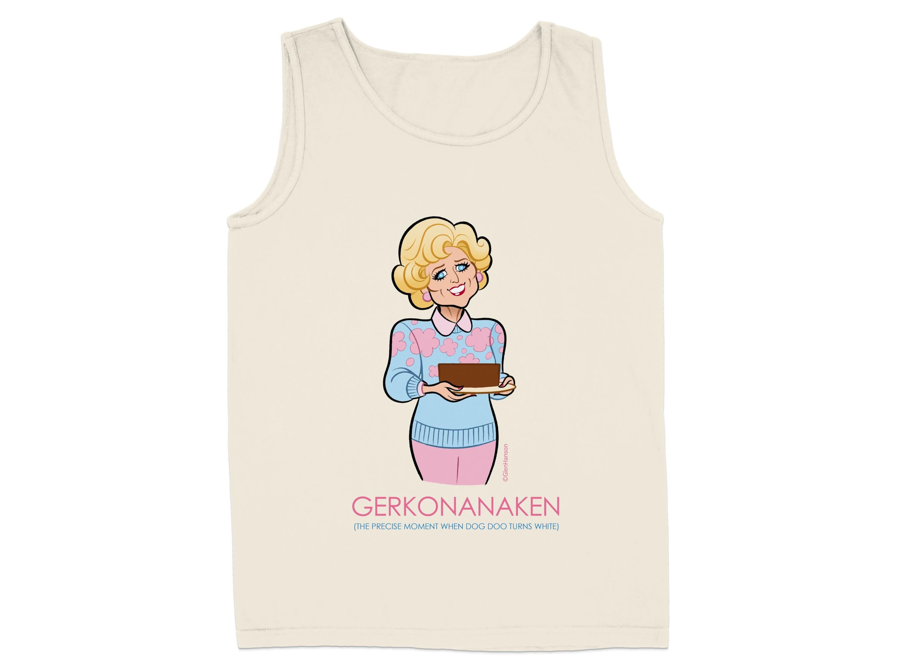 Gerkonanaken Tank Top Humorous Graphic Clothing product type