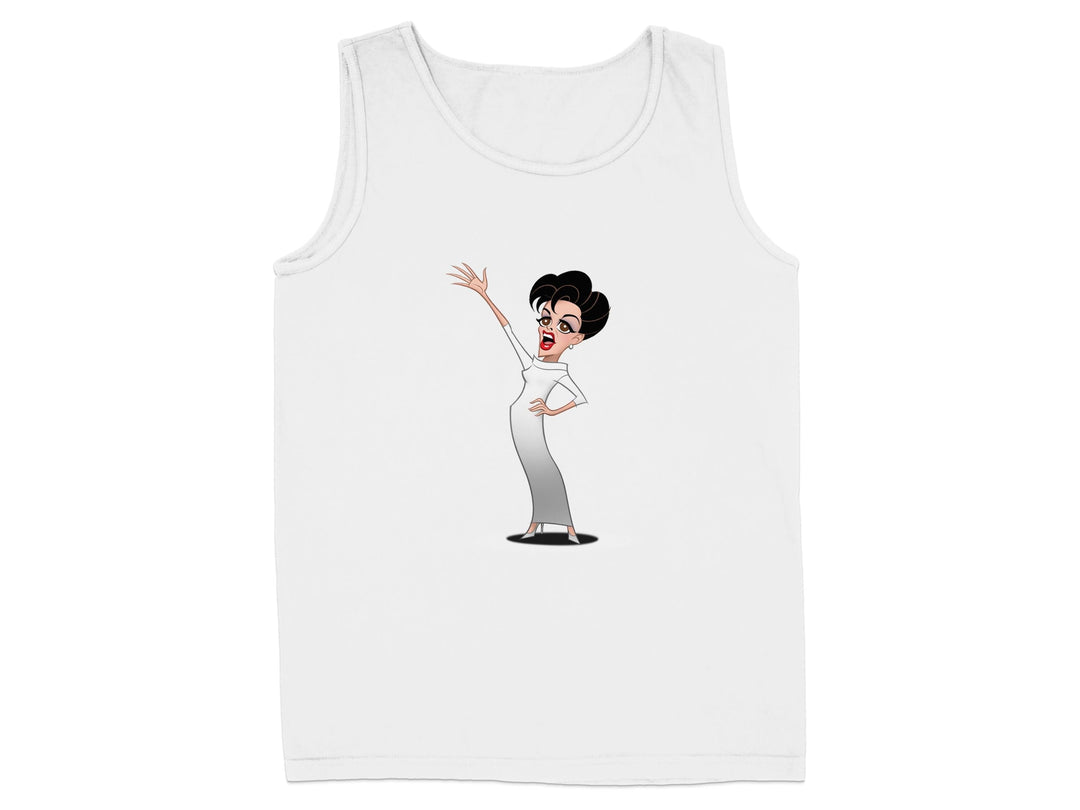 Stylish Cartoon Character Print Tank Top product