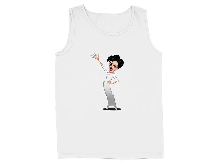 Stylish Cartoon Character Print Tank Top product