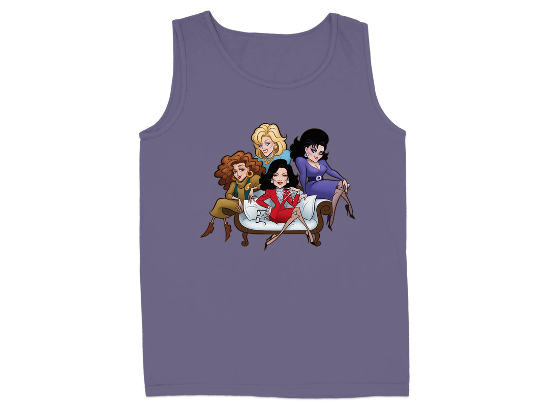 Cartoon Characters Graphic Print Tank Top product type